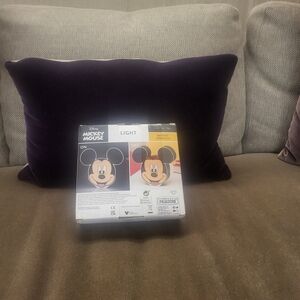 Disney Mickey Mouse Night Light - Purple